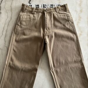 90s Vintage County FB Tan Trousers Womans Size 34